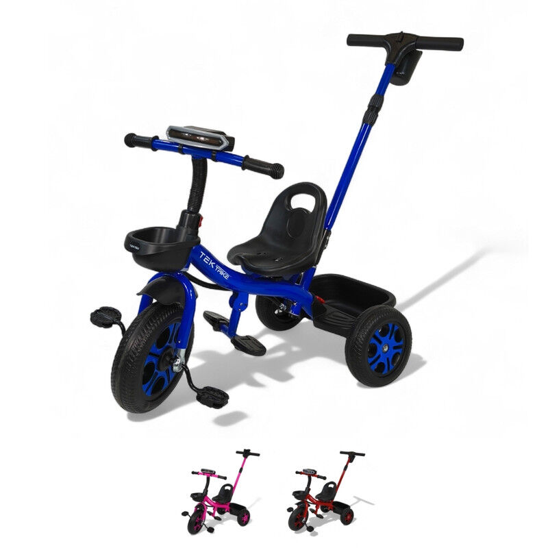 Triciclo C/ Bast&oacute;n Dirigible Musical C/ Luz TEK... image number null