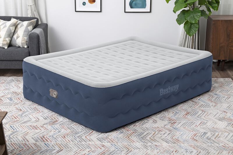 Colchon inflable 2.03m x 1.52m x 51cm Truleisur... image number null