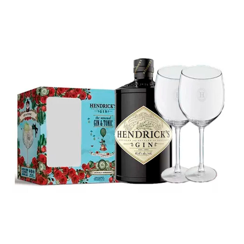 Ginebra Hendricks Gin 750ml + 2 copas image number null
