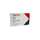 Tylex 750mg caja 20 tabletas
