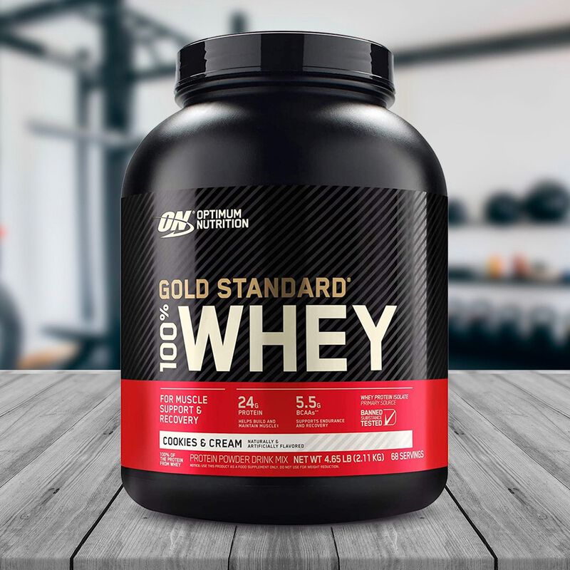 Proteina 100% Whey Gold Optimum Nutrition Cooki... image number null