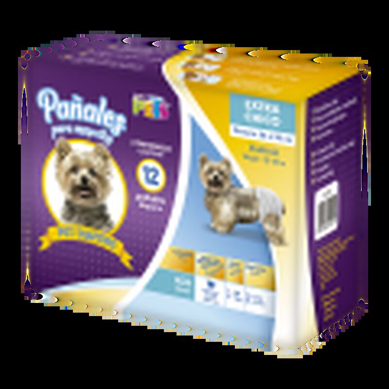 Fancy Pets Pa&ntilde;al Mediano  Para Perro - 12 Pz image number null
