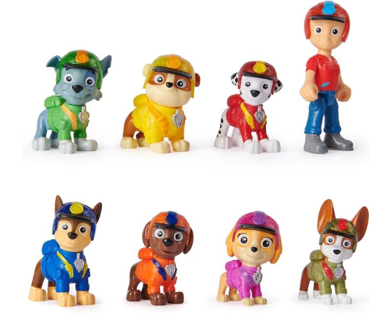 Paw Patrol Paquete con 8 figuras de acción de J... image number null