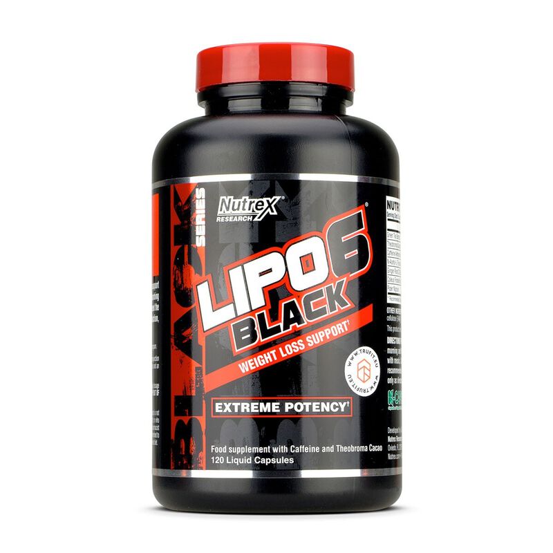 Lipo 6 black rojo Nutrex Sin Sabor image number null