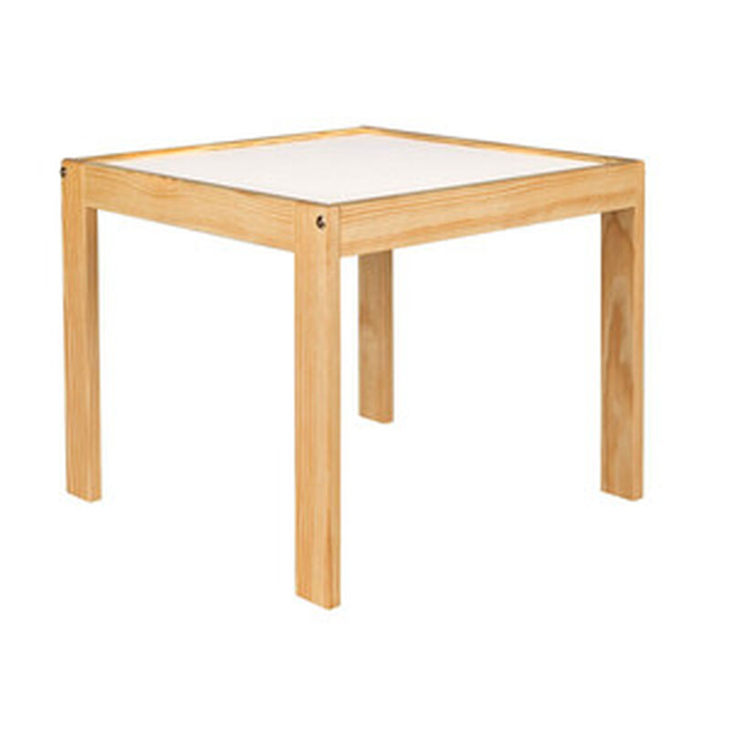Mesa Infantil de Madera Estilo N&oacute;rdico-Blanco image number null