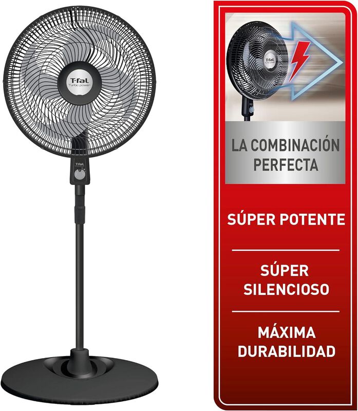 Ventilador Pedestal T-fal Ve2910x0 18 Pul Plast... image number null