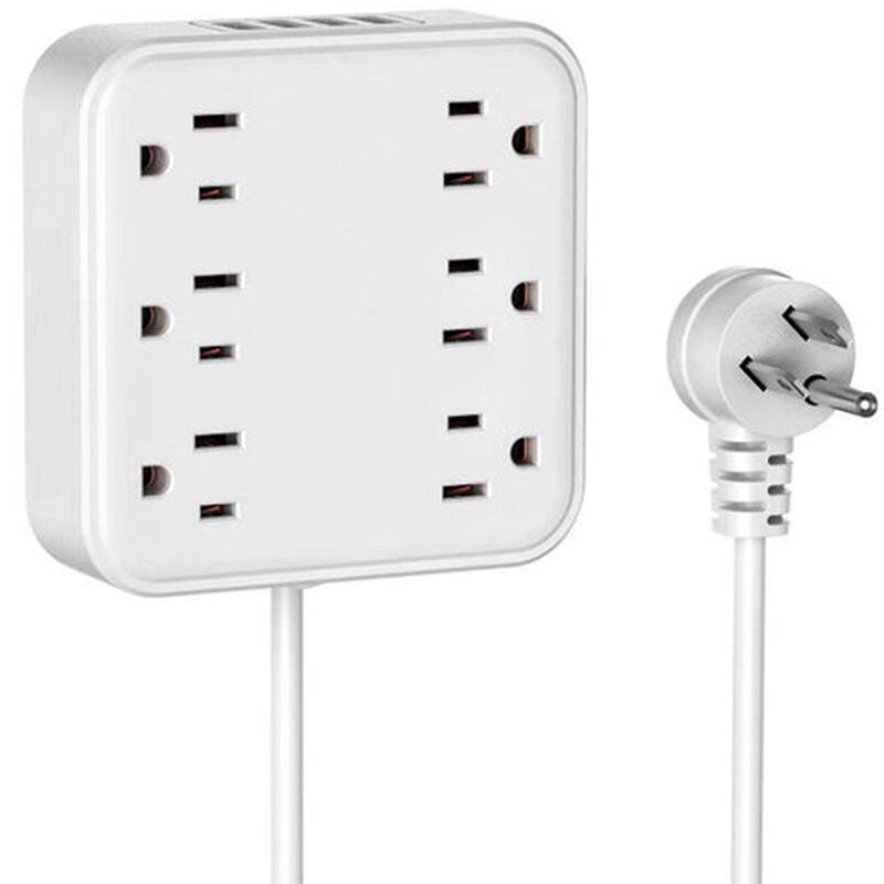 Multicontacto Fratech 6 Tomas y 4 Entradas USB ... image number null