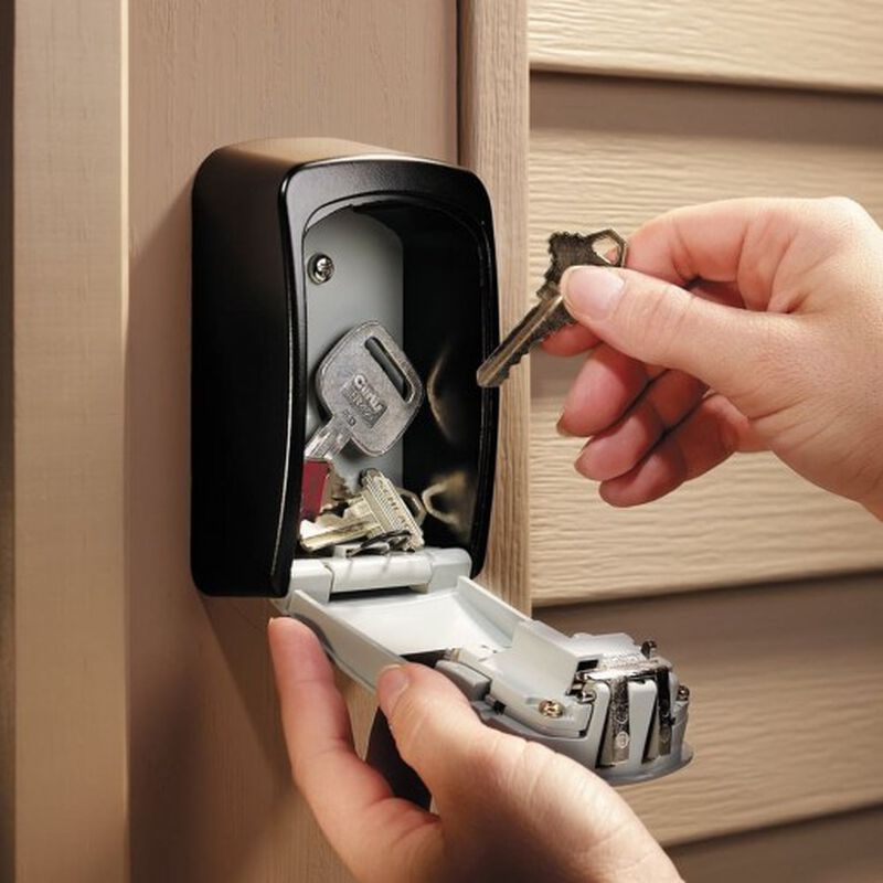 Candado De Combinación Con Caja De Seguridad image number null