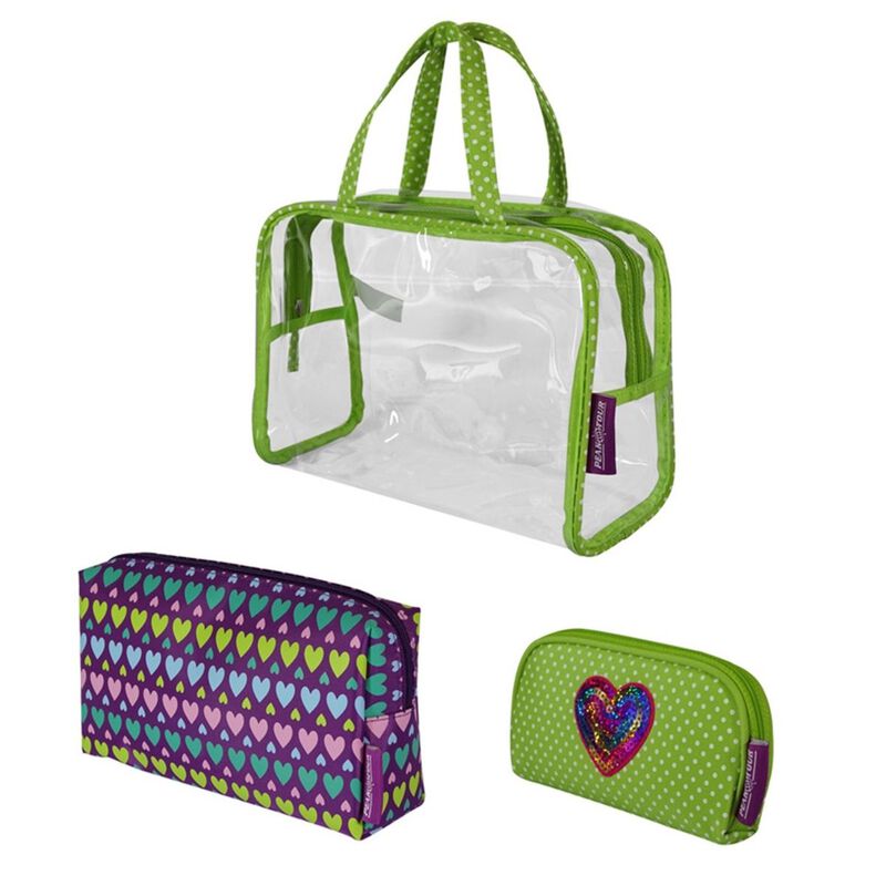 Kit de Cosmetiqueras Peaktour Vail 3 piezas Ver... image number null