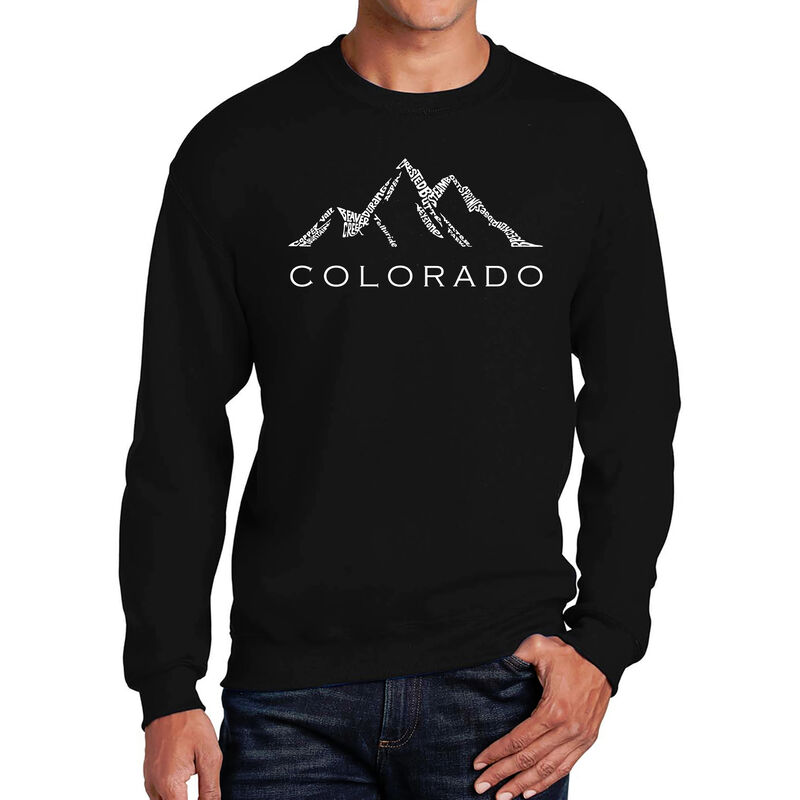 Sudadera De Cuello Redondo Word Art Para Hombre... image number null