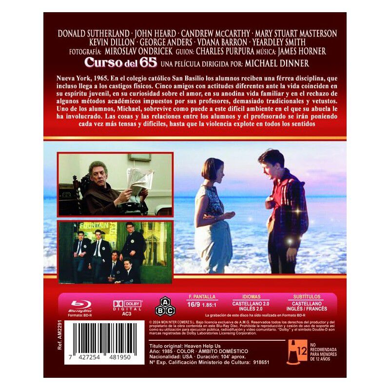 Curso Del 65 [blu-ray R] (1985) Heaven Help Us image number null