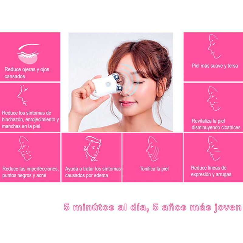 Tonificador Facial Electr&oacute;nico Vak Cara Lifting... image number null