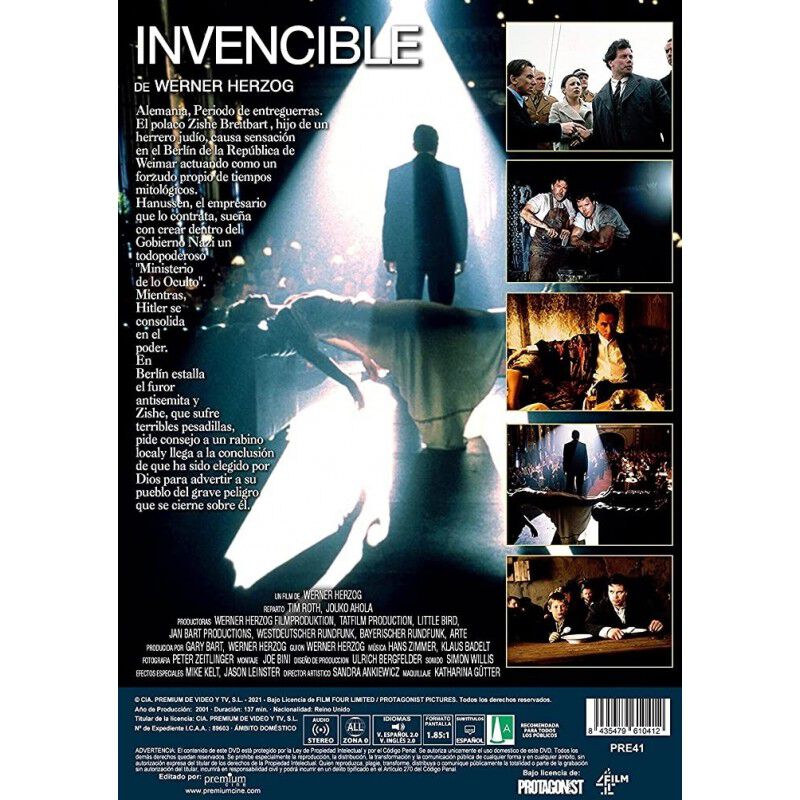 Invencible [dvd] (2001) Invencible image number null