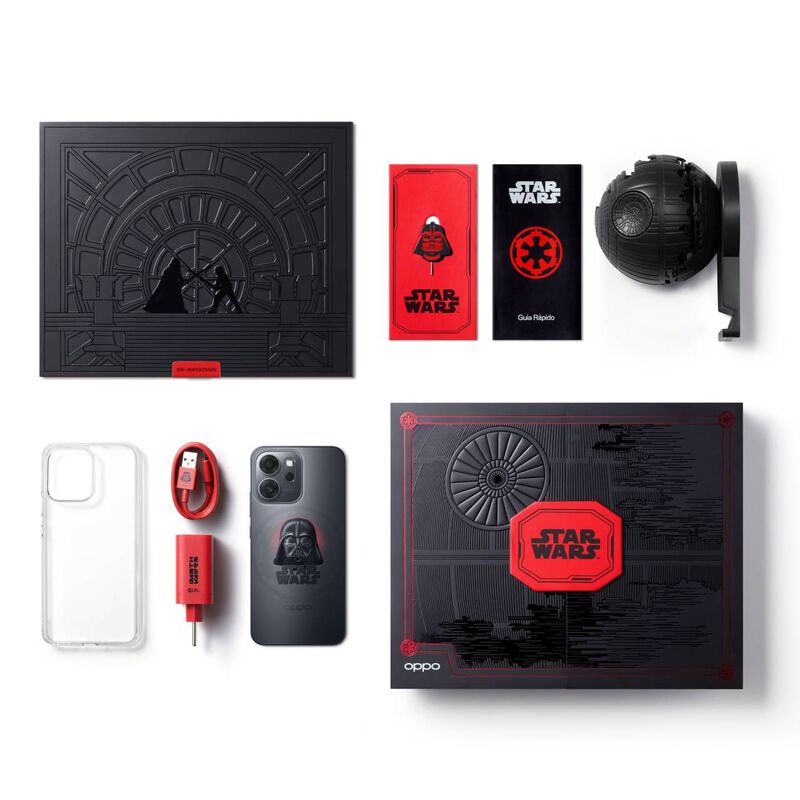 Oppo Reno 14 F Dark Side Edition 256GB Almacena... image number null