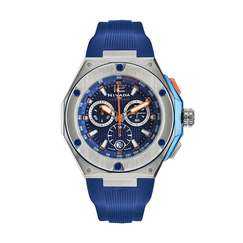 Reloj Nivada MarsMaster Caballero Acero Azul &Iacute;n... image number null