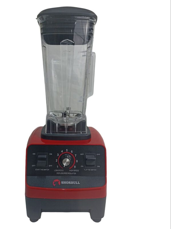 Licuadora Profesional Blender Roja Shorbull image number null