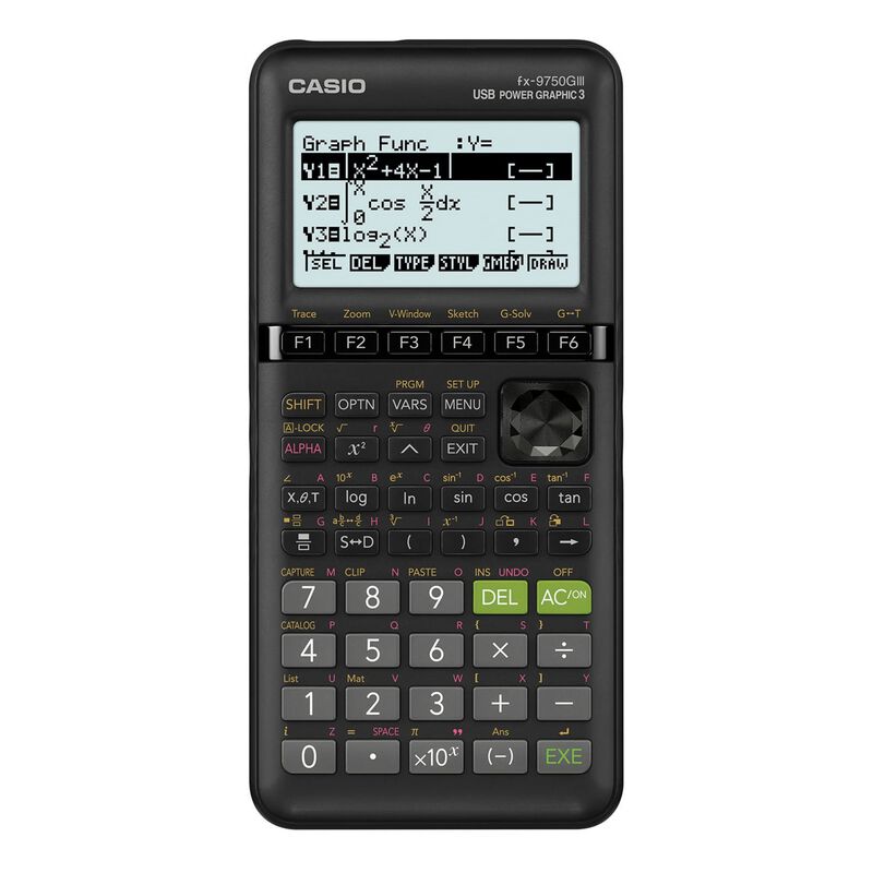 Calculadora Gr&aacute;fica Casio Fx-9750giii Con Bater... image number null