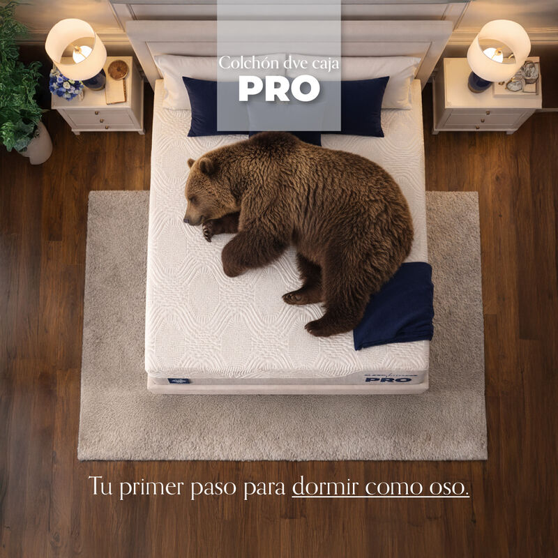 Colch&oacute;n Spring Air Queen Size Pro Tecnolog&iacute;a Hy... image number null