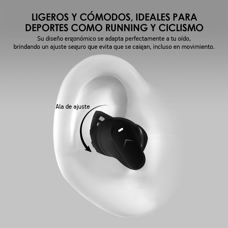 Aud&iacute;fonos Inal&aacute;mbricos Bluetooth Sport Cancelac... image number null