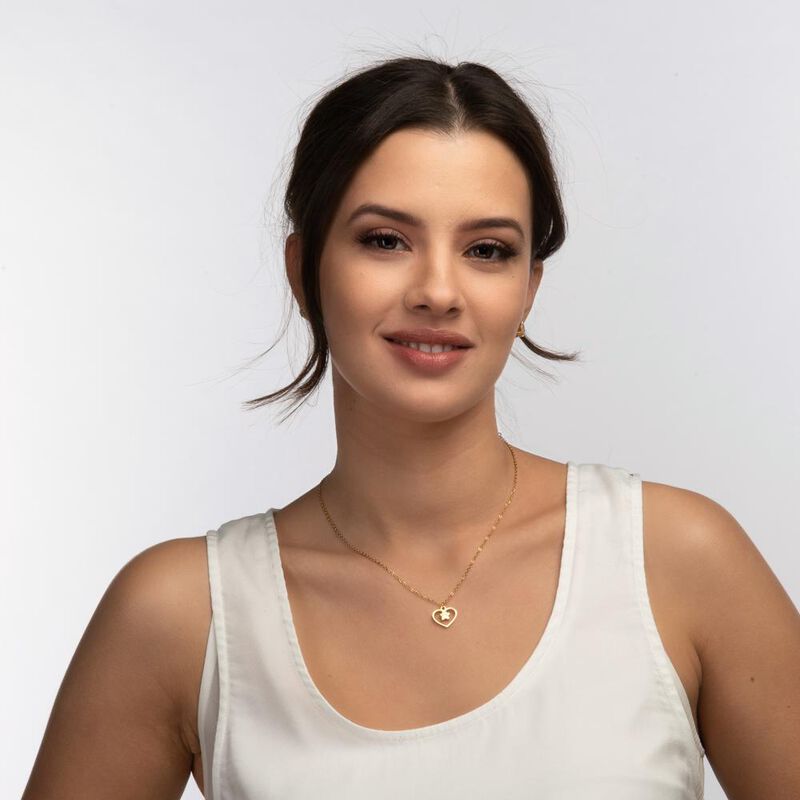 Collares Huella Perro Coraz&oacute;n Regalos Amantes P... image number null