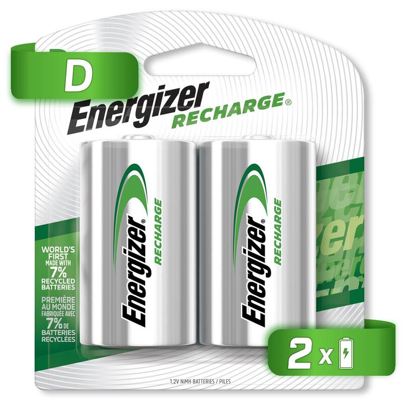 Pila Energizer D Recargable Blister 12 Unidades image number null