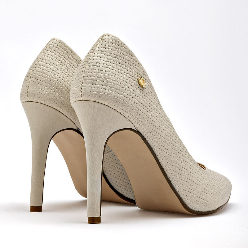 Moramora Zapatilla para mujer beige image number null