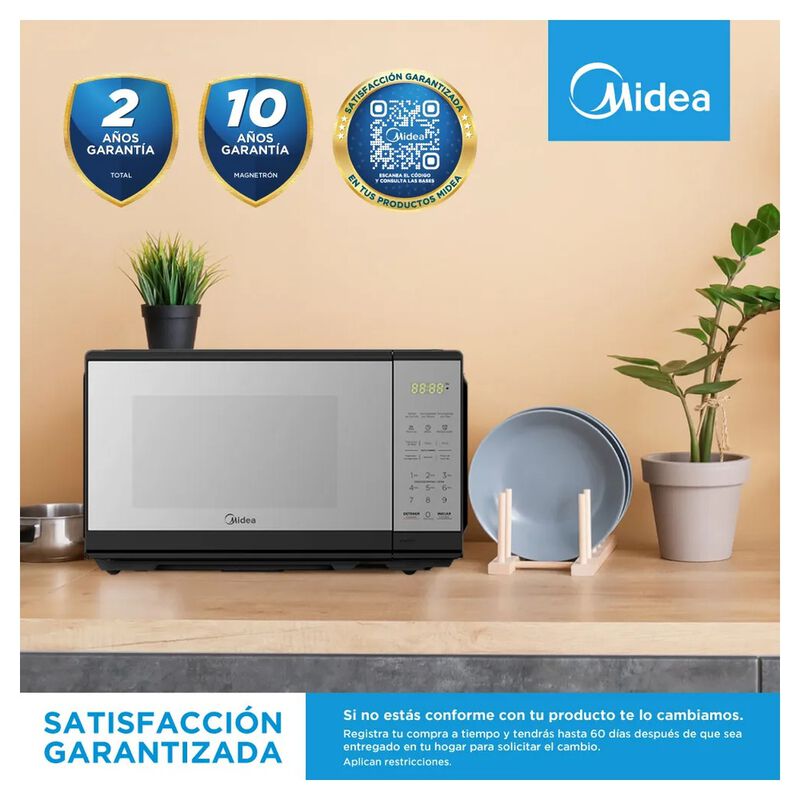 Horno de Microondas marca Midea  0.7 Pies Cúbic... image number null