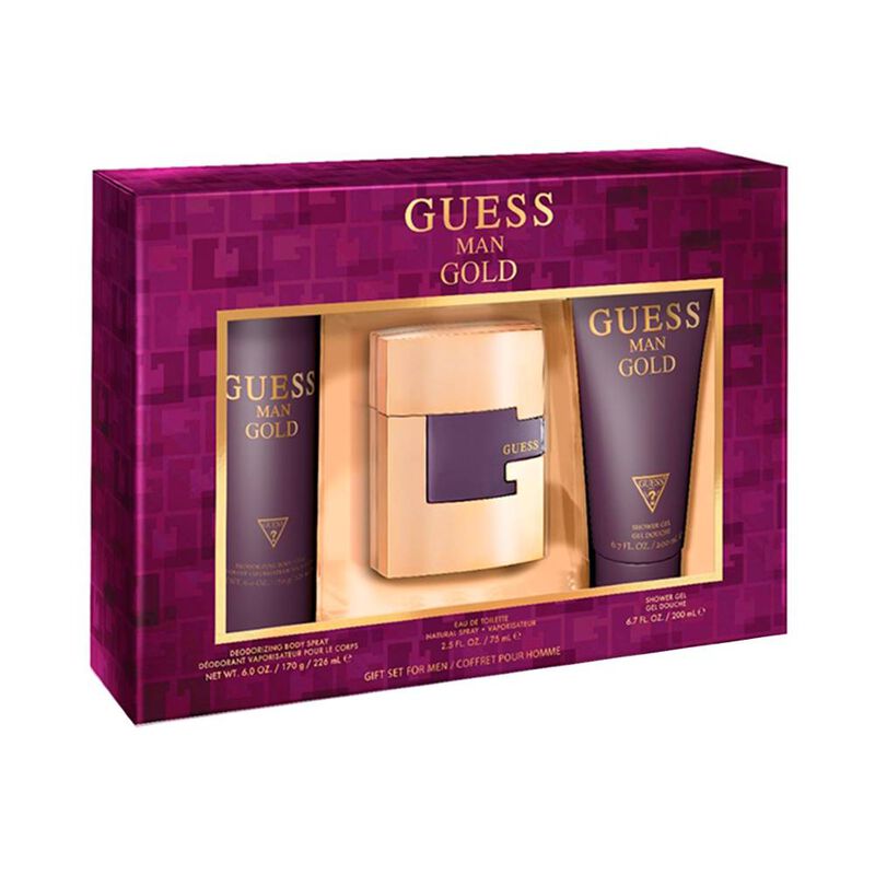 Set de Hombre Guess Gold 3 Pzs image number null