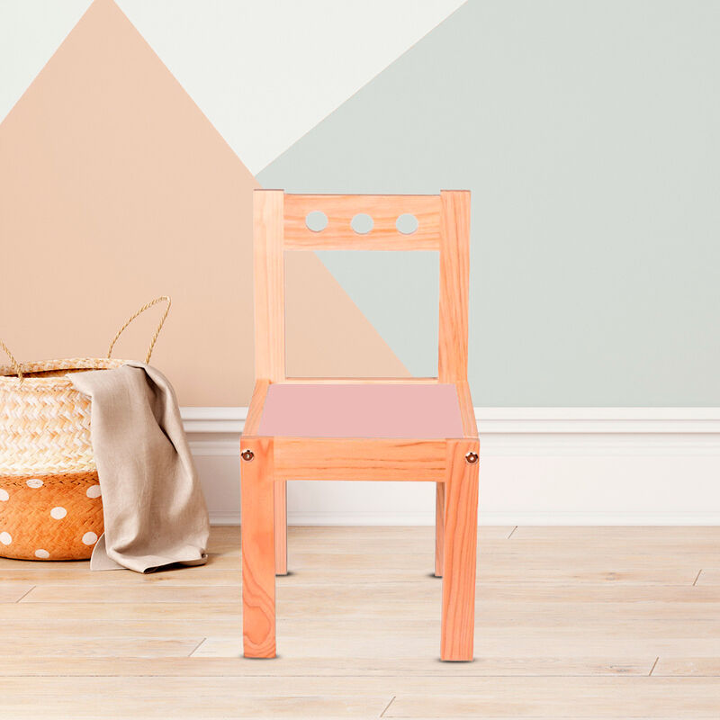 Silla N&oacute;rdica de Madera para Ni&ntilde;os Peque&ntilde;os y N... image number null