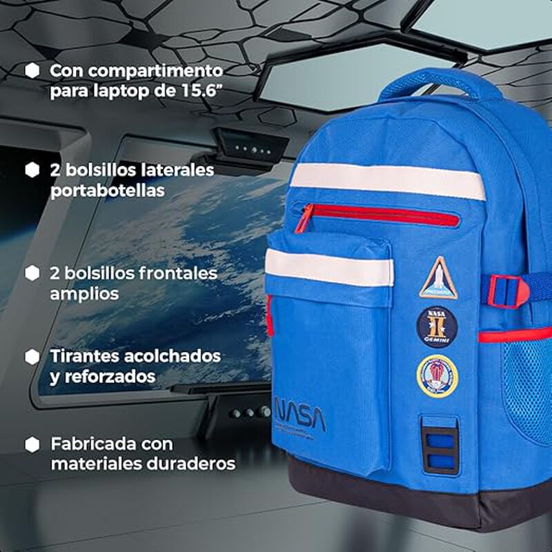 TECHZONE Mochila Nasa Backpack para Laptop de 1... image number null