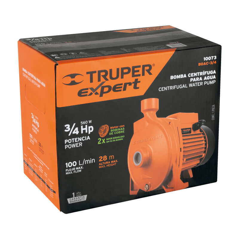 Bomba Centr&iacute;fuga para Agua Modelo Europeo 3/4 H... image number null