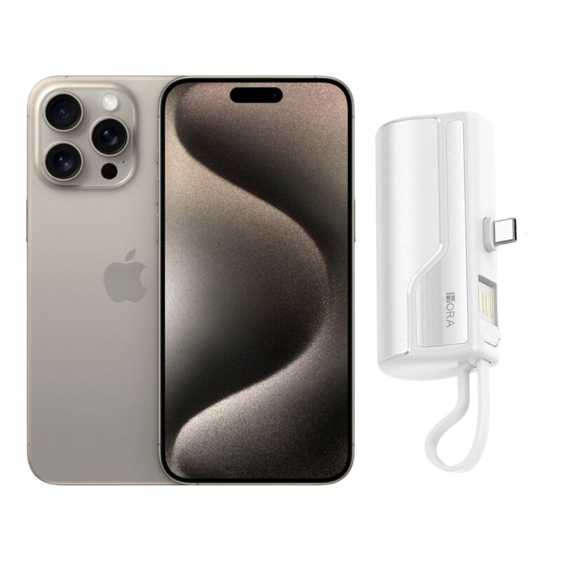 iPhone 15 Pro Max 256GB Natural CHIP Reacondici... image number null