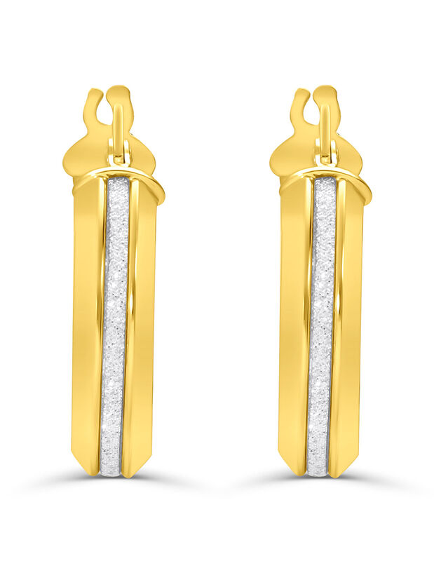 Arracadas De Aro De Oro Amarillo 14k Or-8026-15 image number null