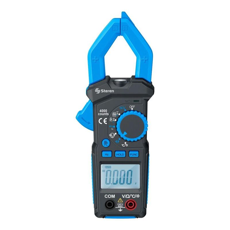 Multímetro de gancho true RMS auto rango image number null