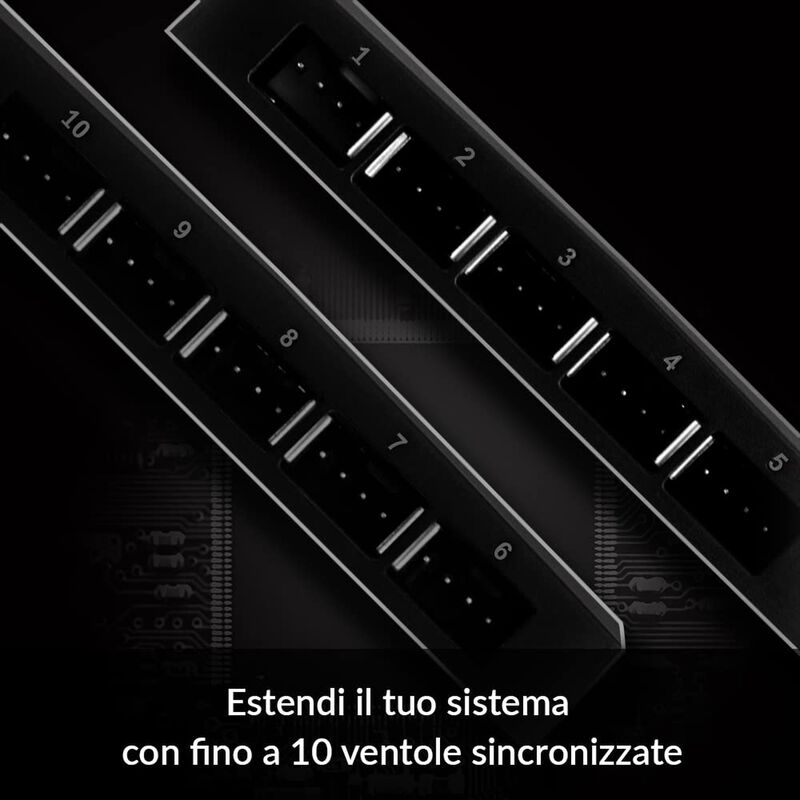 Arctic Adaptador Splitter Para 10 Ventiladores ... image number null