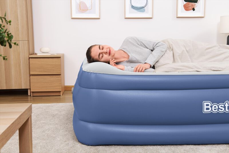 Colchon inflable 2.03m x 1.52m x 61cm matrimoni... image number null