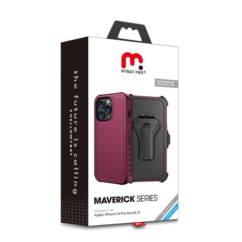 Funda MYBAT Maverick clip para iPhone 14 PRO MA... image number null