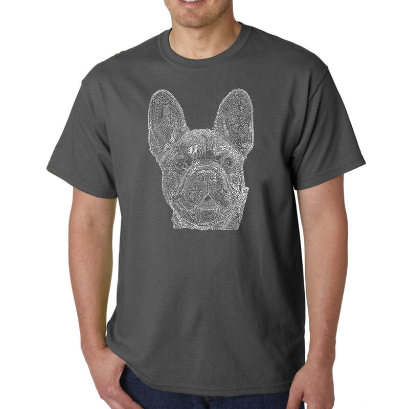 Camiseta Word Art Para Hombre - Bulldog Franc&eacute;s... image number null