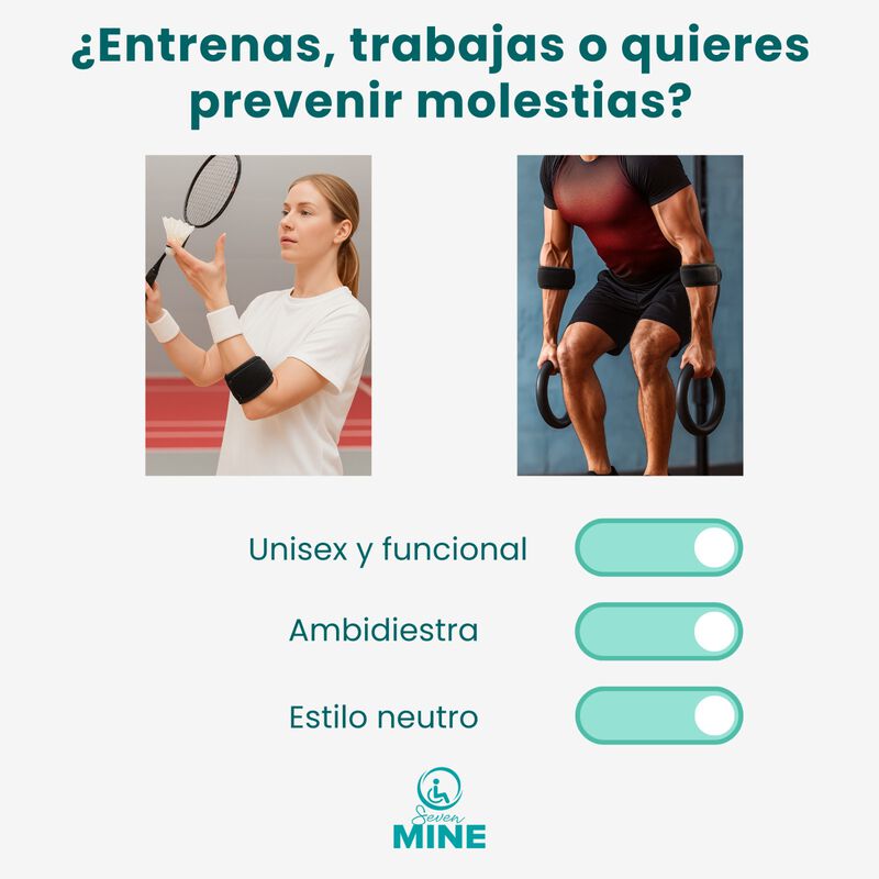 Codera Deportiva Doble Almohadilla Epicondiliti... image number null