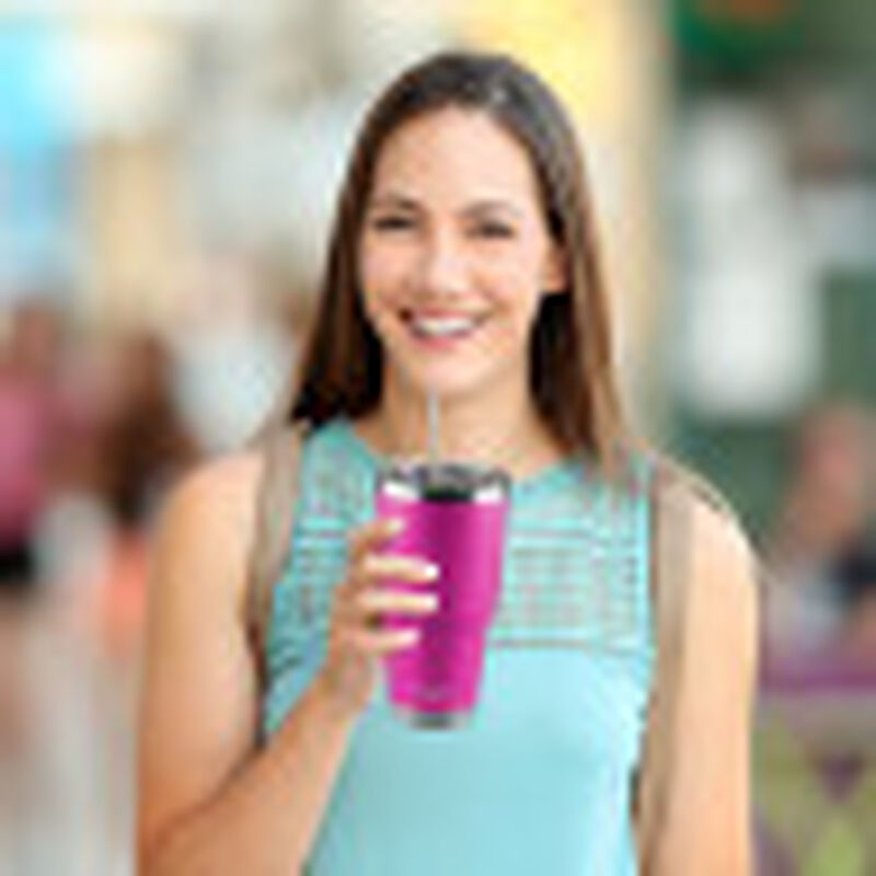 Termo Y Vaso Con Popotes image number null