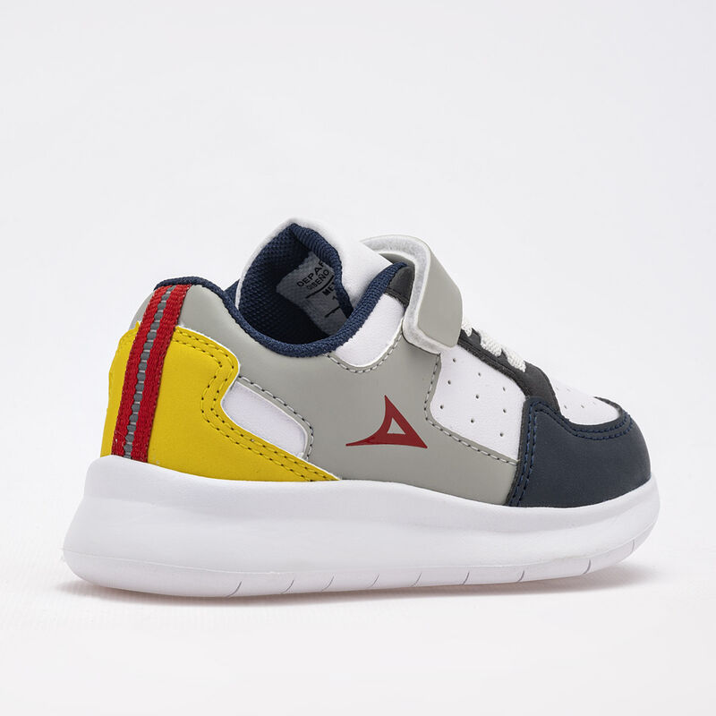 Pirma Tenis para beb&eacute; ni&ntilde;o blanco multicolor, a... image number null