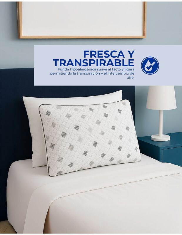 Almohada Luxe-Carb&oacute;n Almohada Reduce Estr&eacute;s, Tr... image number null