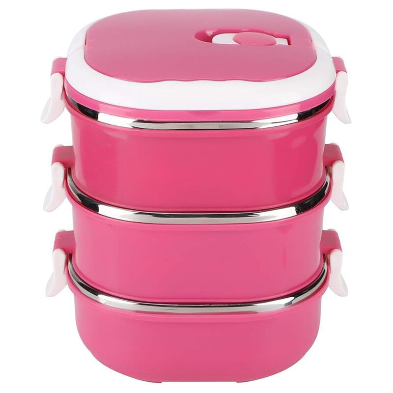 Contenedor Para Comida 3 Niveles Aquila Rectang... image number null