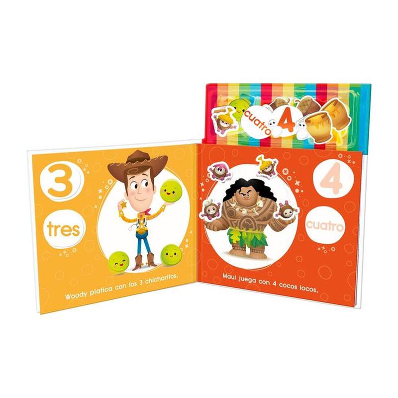 Mini Libro Magn&eacute;tico Disney Los N&uacute;meros image number null