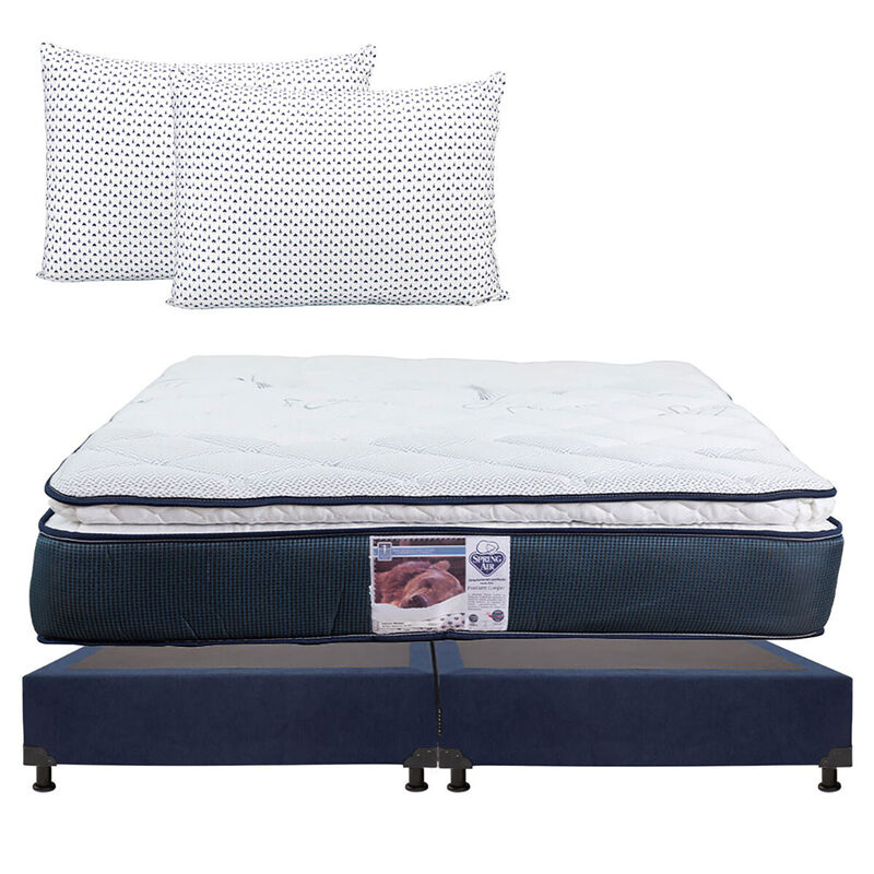 Colchón King Size Spring Air Mónaco+Almohada Di... image number null