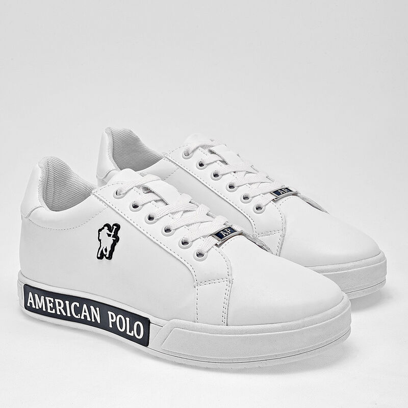 American Polo Tenis urbano para hombre blanco image number null