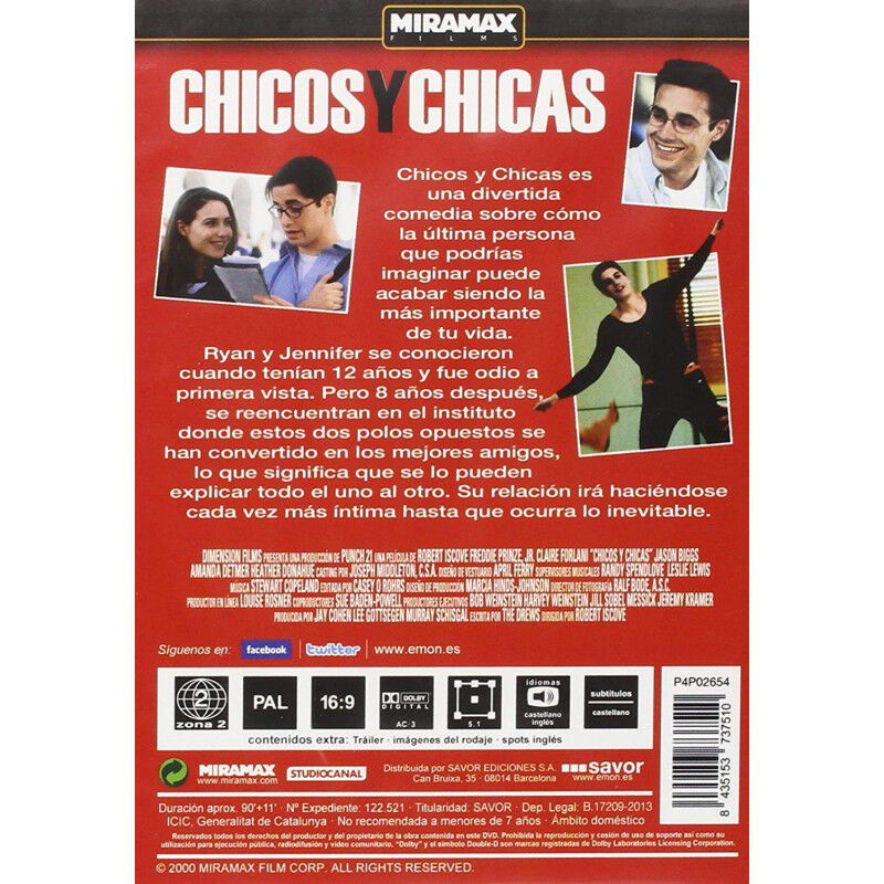 Chicos Y Chicas [DVD] image number null