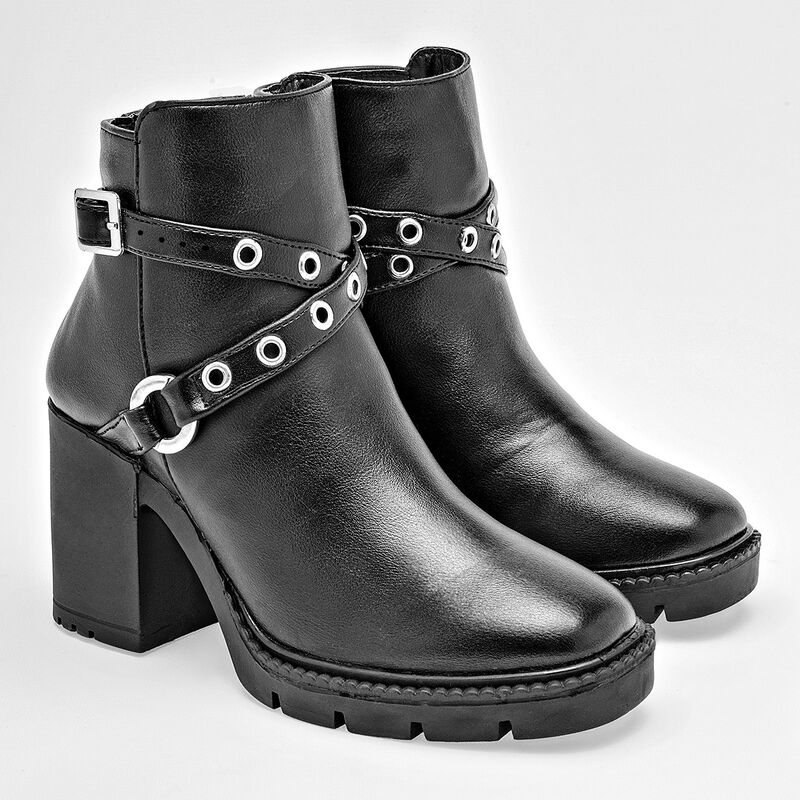 Been Class Bot&iacute;n para mujer negro image number null