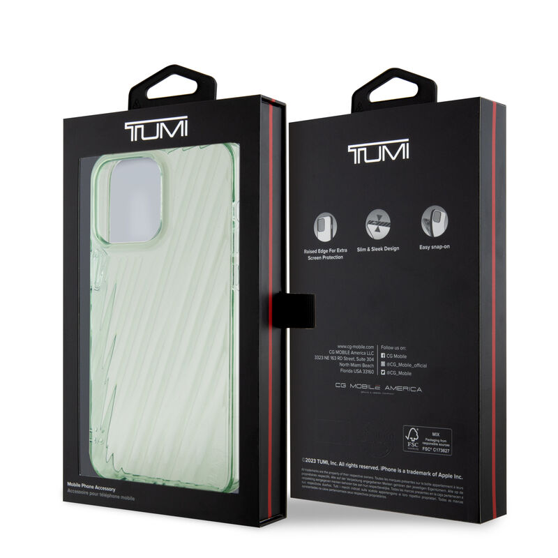 Funda Tumi Con Bordes Verdes Para iPhone 15 Pro... image number null