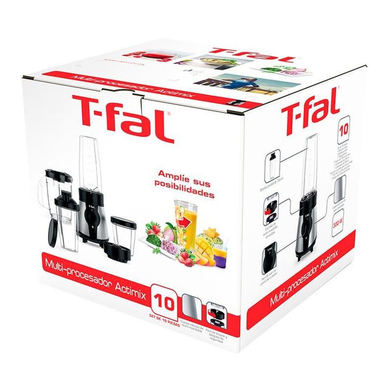 Procesador De Alimentos Tfal Bl1bkdmx 10 Pzas N... image number null